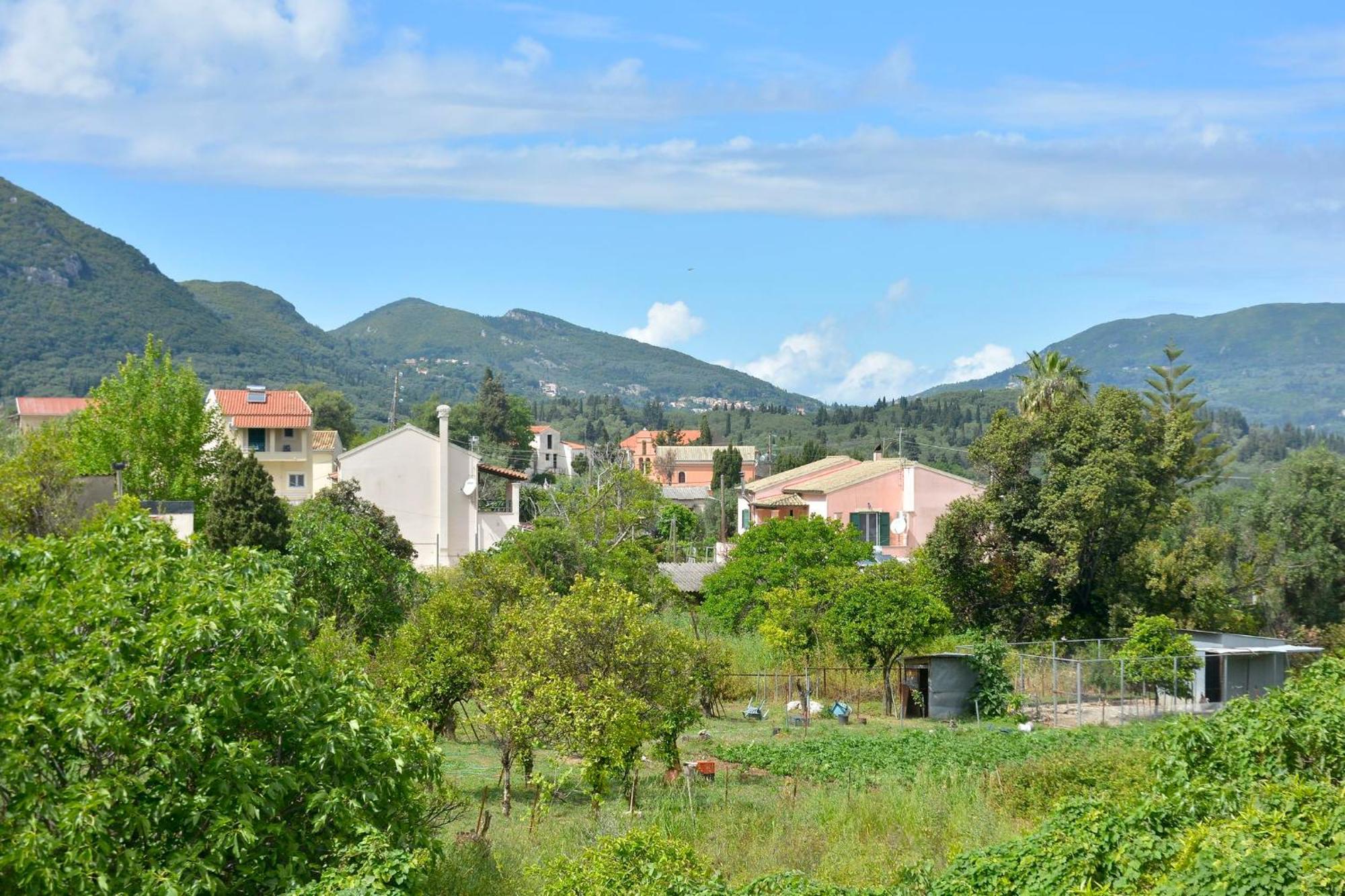 Il Vicolo Villa Ágios Matthaíos Exteriör bild